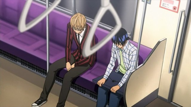 Inside the Hanzomon Line Train